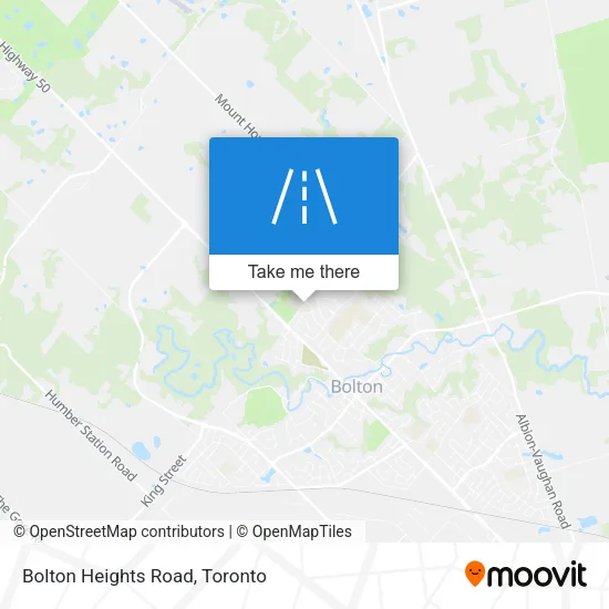 Bolton Heights Road map