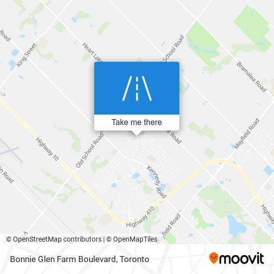 Bonnie Glen Farm Boulevard plan