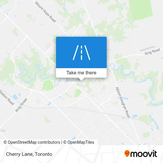 Cherry Lane map