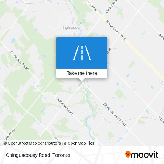 Chinguacousy Road map