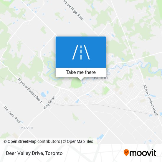 Deer Valley Drive map