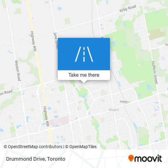 Drummond Drive map