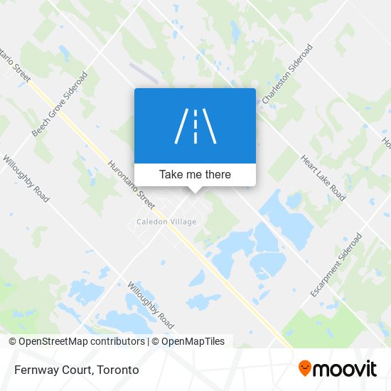 Fernway Court map