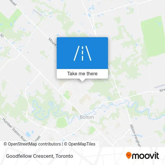 Goodfellow Crescent map