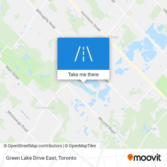 Green Lake Drive East plan