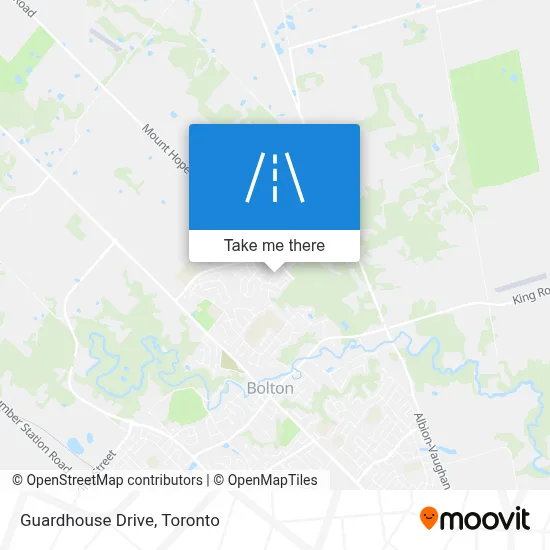 Guardhouse Drive map