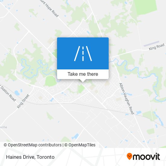 Haines Drive map