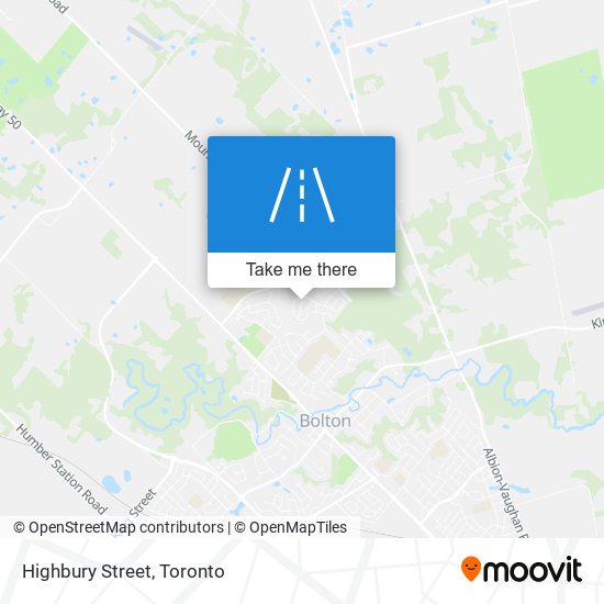 Highbury Street map