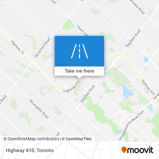 Highway 410 plan