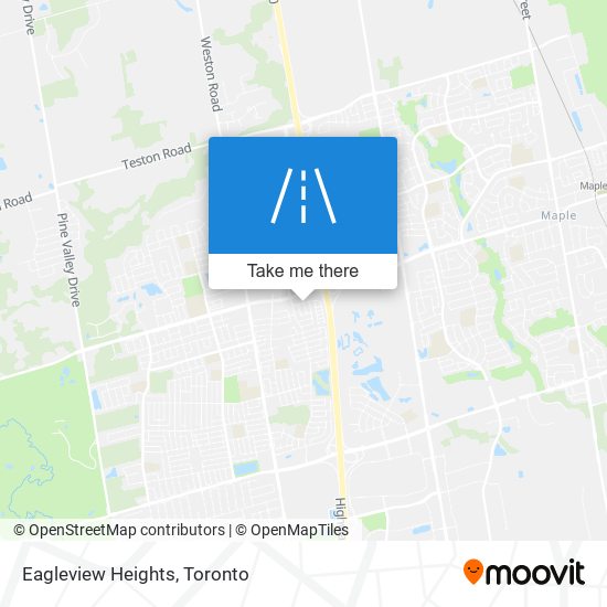 Eagleview Heights map