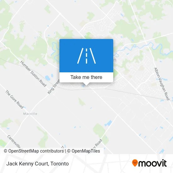 Jack Kenny Court map