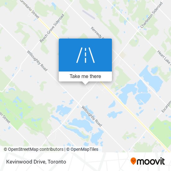 Kevinwood Drive map