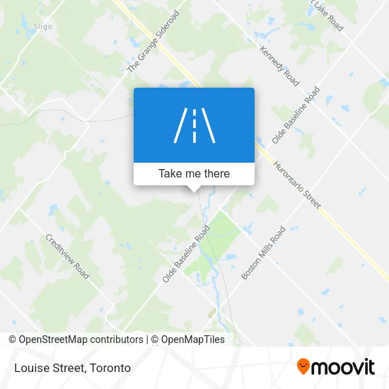 Louise Street map