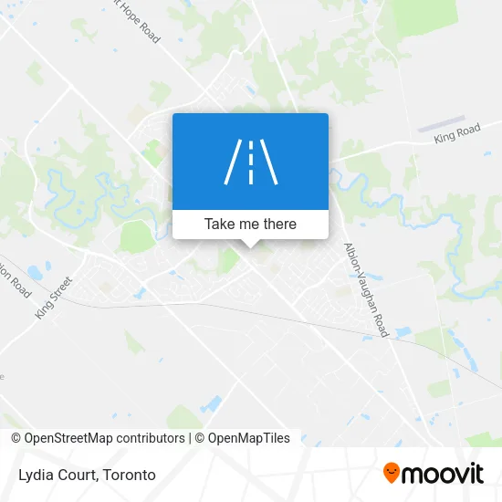 Lydia Court map
