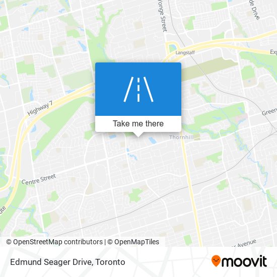 Edmund Seager Drive map