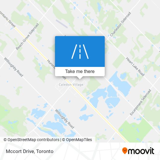 Mccort Drive map