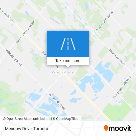 Meadow Drive map