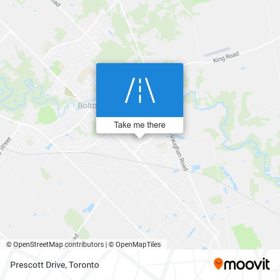 Prescott Drive map