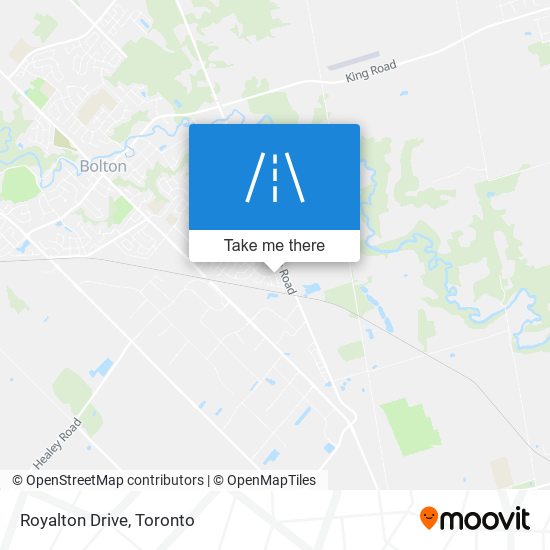 Royalton Drive map