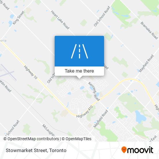 Stowmarket Street map