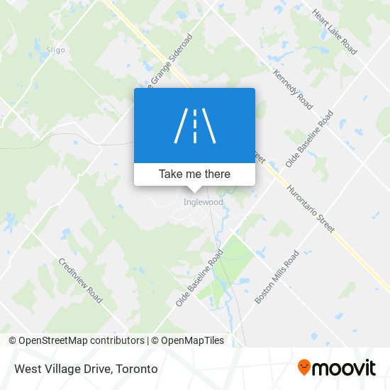 West Village Drive map