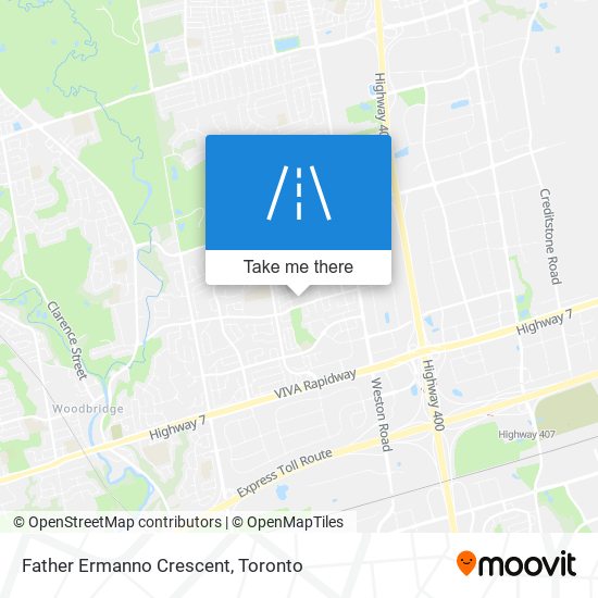 Father Ermanno Crescent map