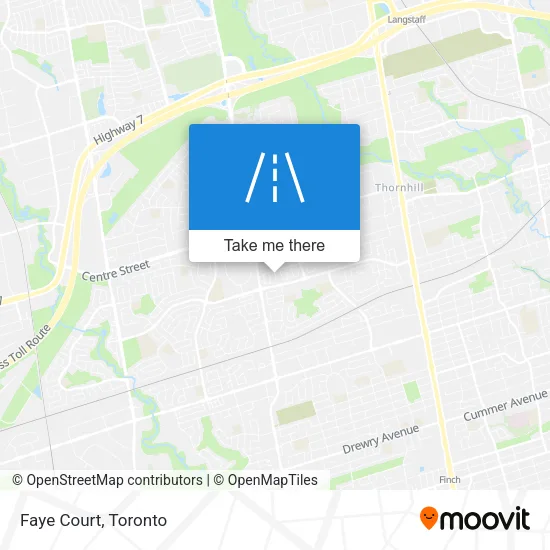 Faye Court map