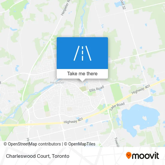 Charleswood Court map