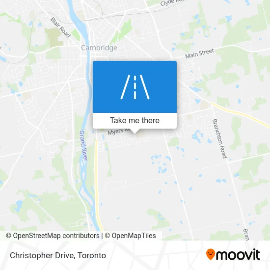Christopher Drive map