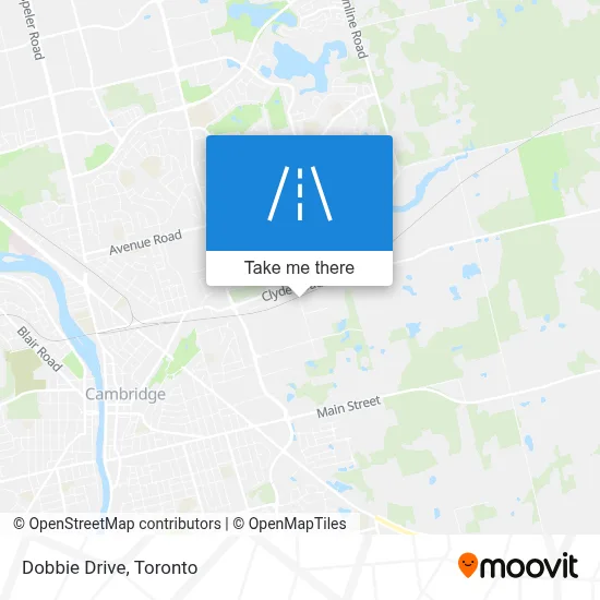 Dobbie Drive map