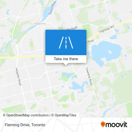 Fleming Drive map