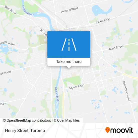 Henry Street map