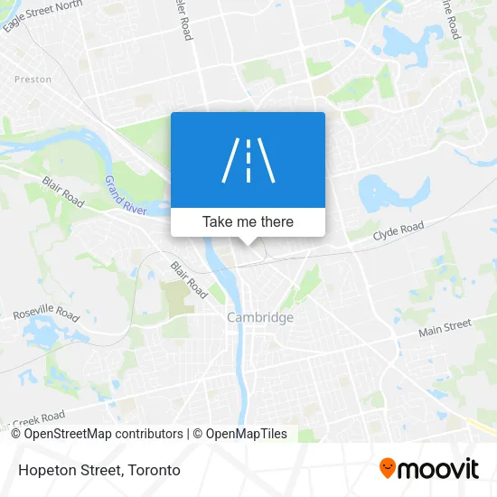 Hopeton Street map