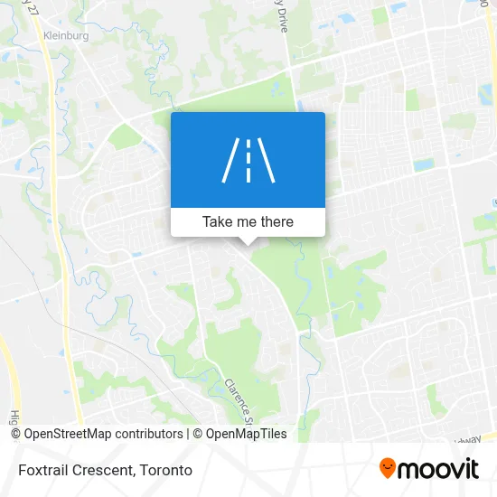 Foxtrail Crescent map