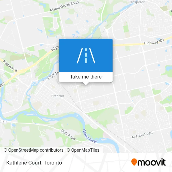 Kathlene Court map
