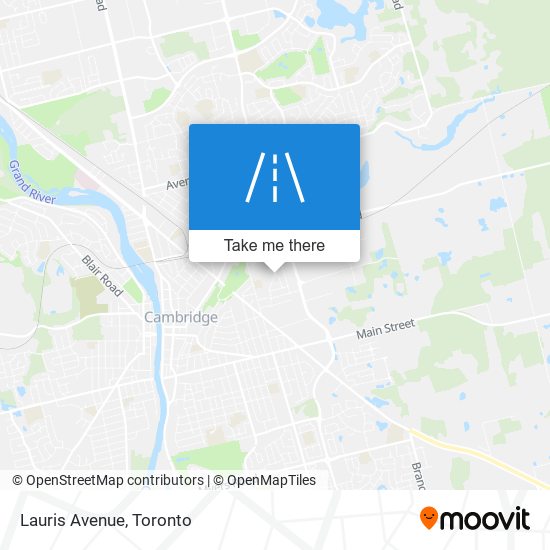 Lauris Avenue map