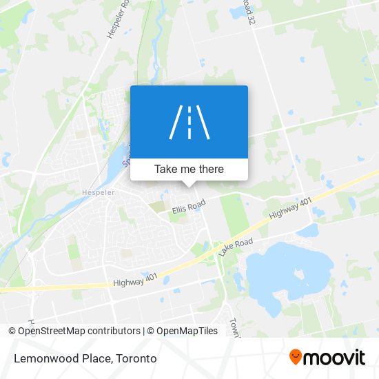 Lemonwood Place map