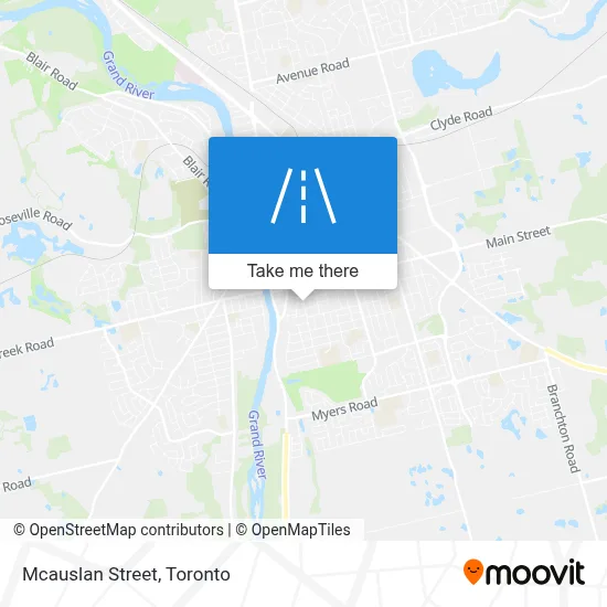 Mcauslan Street map