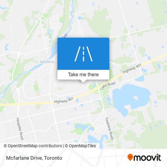 Mcfarlane Drive map