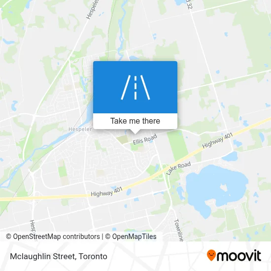 Mclaughlin Street map