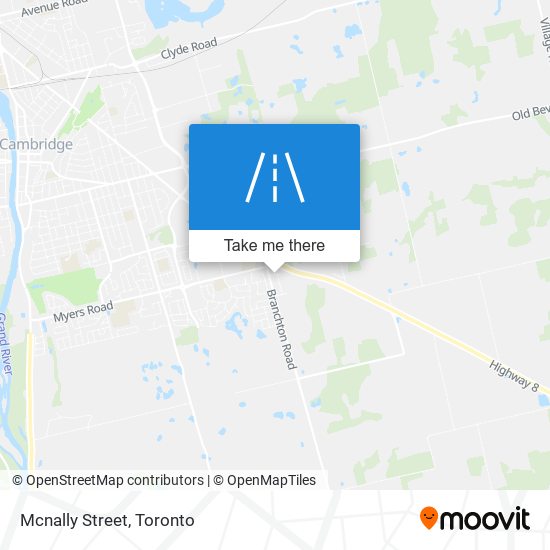 Mcnally Street map