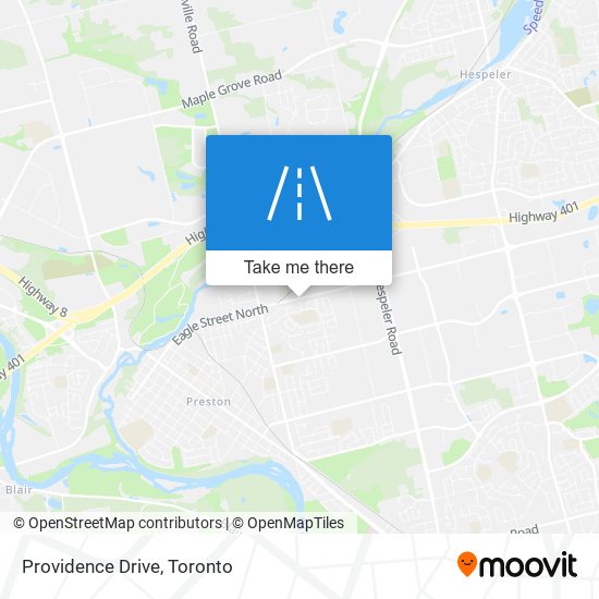 Providence Drive map