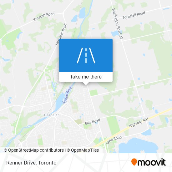 Renner Drive map