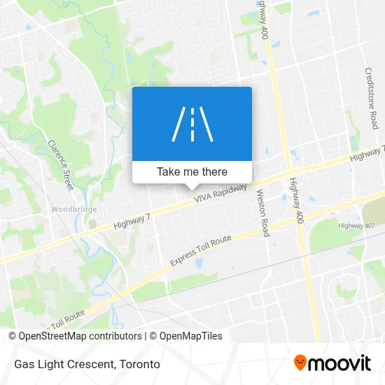 Gas Light Crescent map