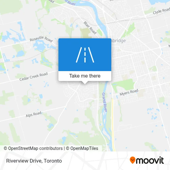 Riverview Drive map