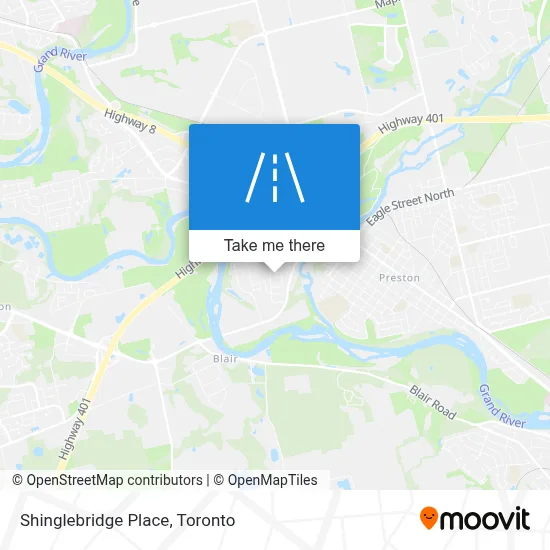 Shinglebridge Place map