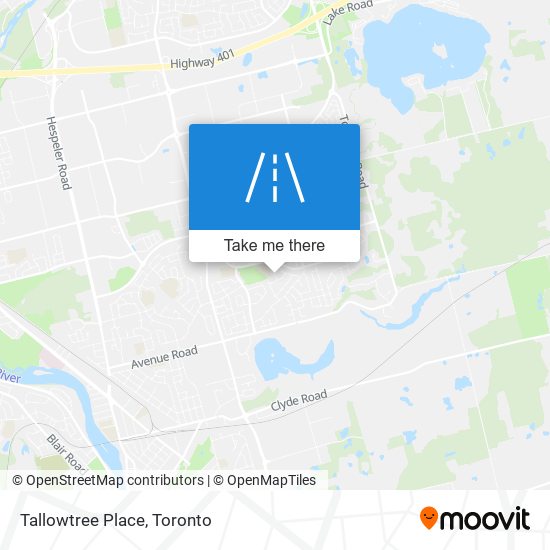 Tallowtree Place map
