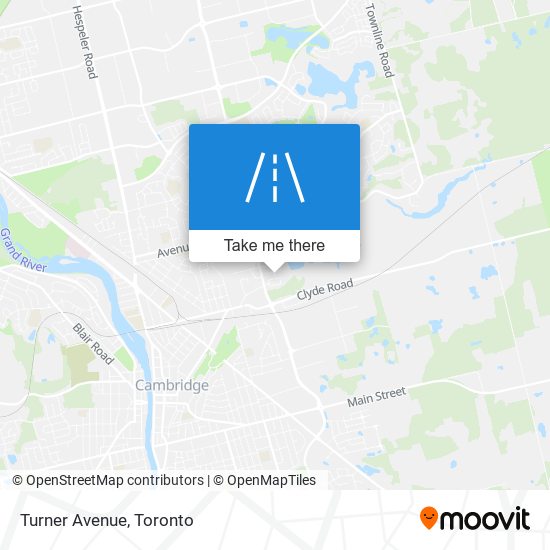 Turner Avenue map