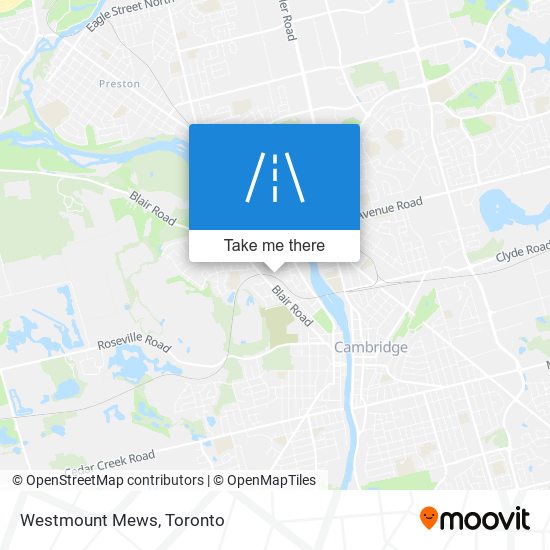 Westmount Mews map