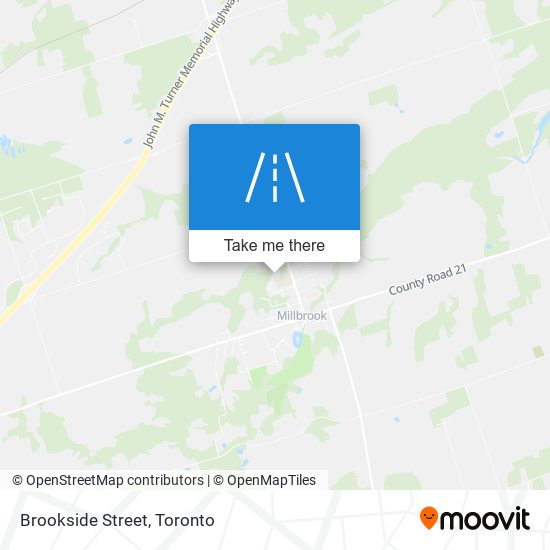 Brookside Street map